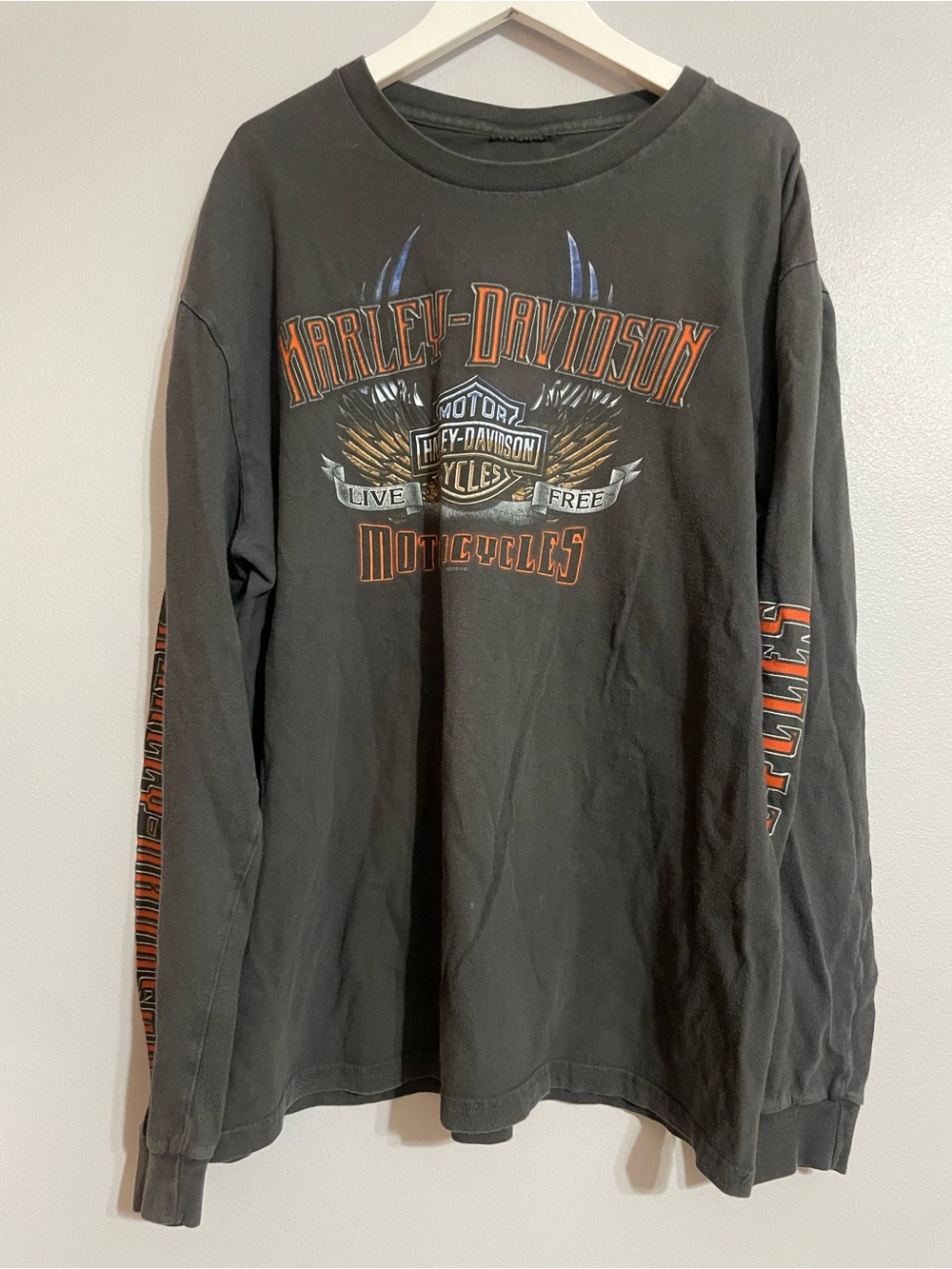 Harley-Davidson Black Long Sleeve Tee